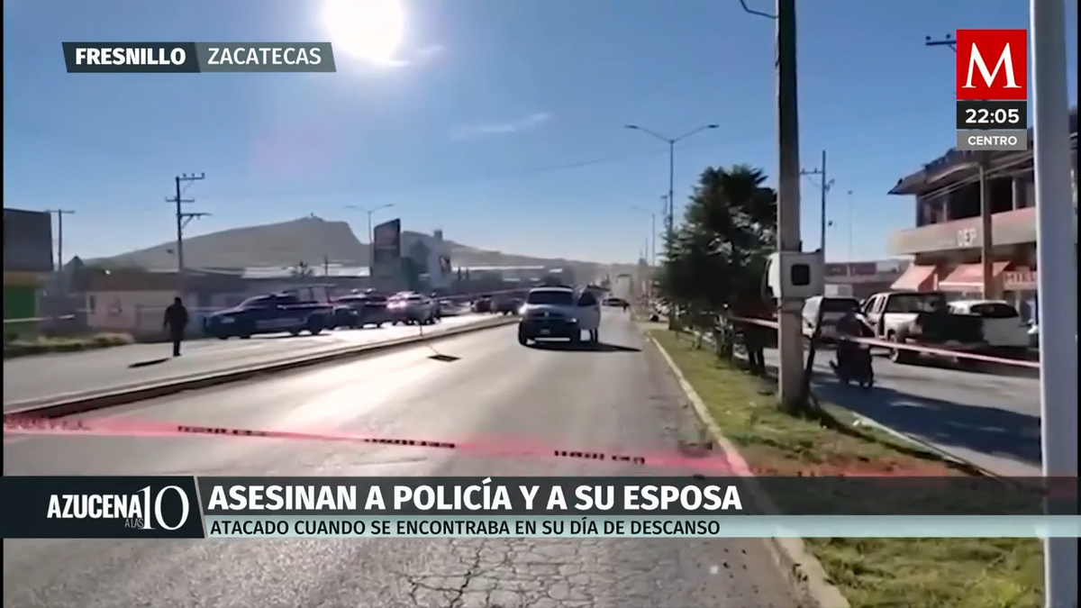 Policía estatal y su esposa fueron asesinados en Zacatecas- Grupo Milenio