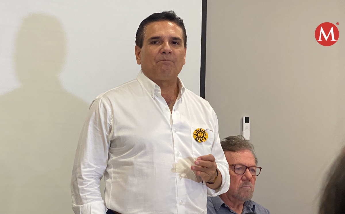 Silvano Aureoles, ex gobernador de Michoacán, de visita en Tamaulipas. (Antonio Hernándz)