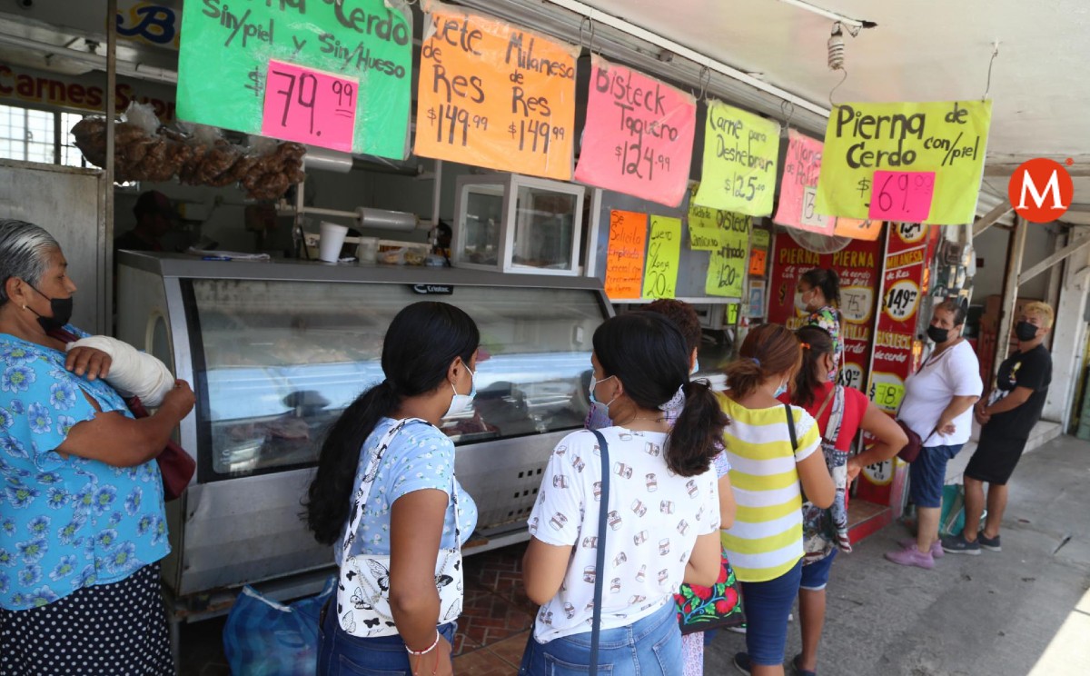 Productos de la canasta básica se han encarecido en Tamaulipas por la inflación. | Foto: Yazmín Sánchez