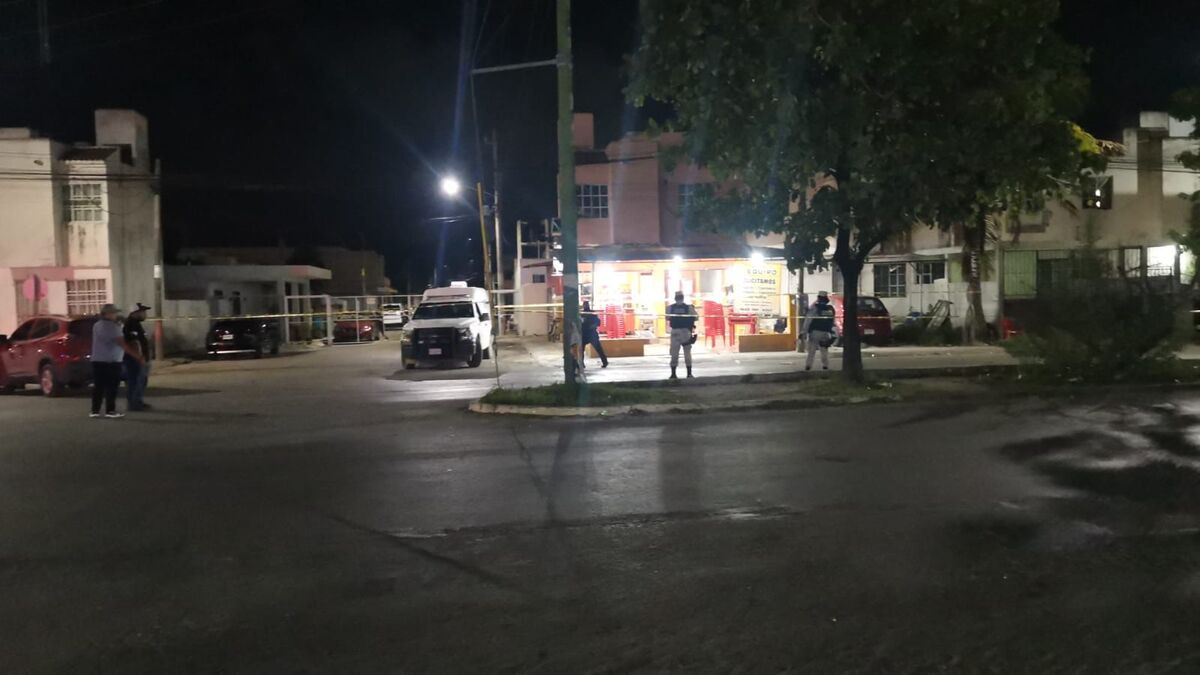 La taquería quedó bajo resguardo de la Fiscalía General del Estado de Quintana Roo | Especial