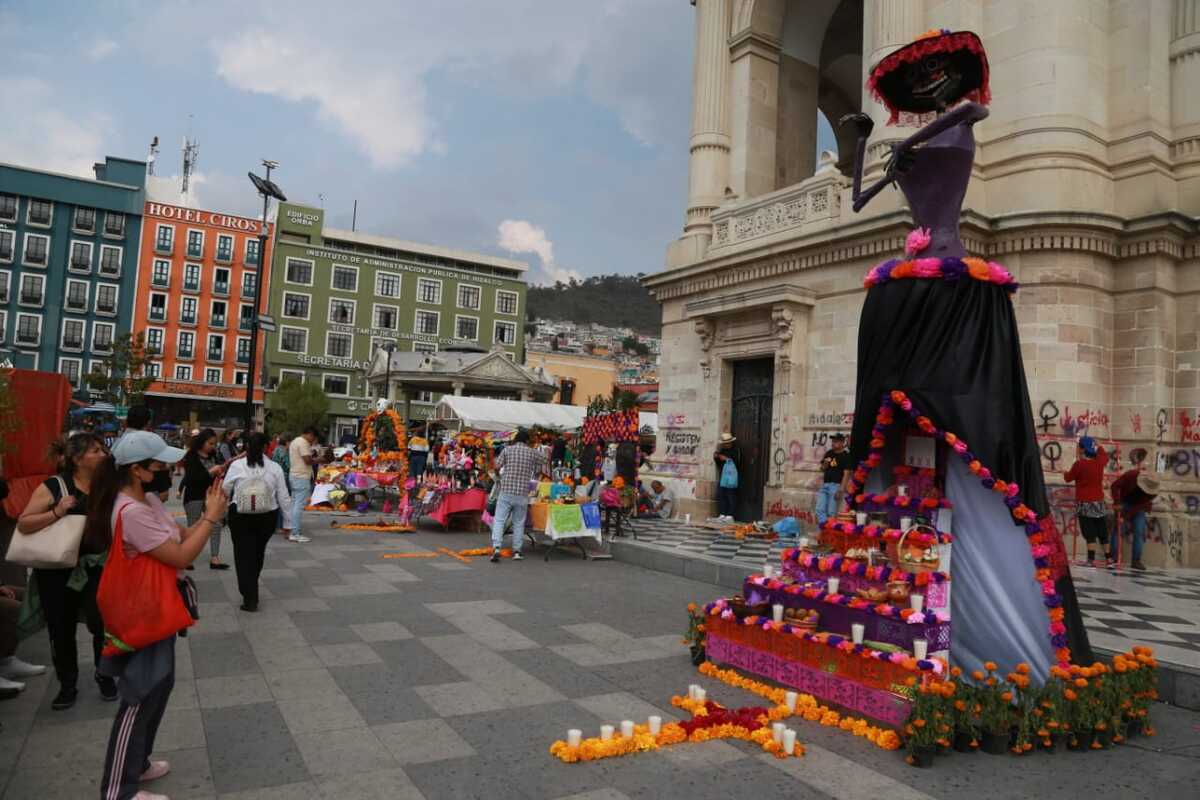Los altares fueron realizados con los elementos simbólicos que forman parte de esta tradición (Jorge Sánchez)