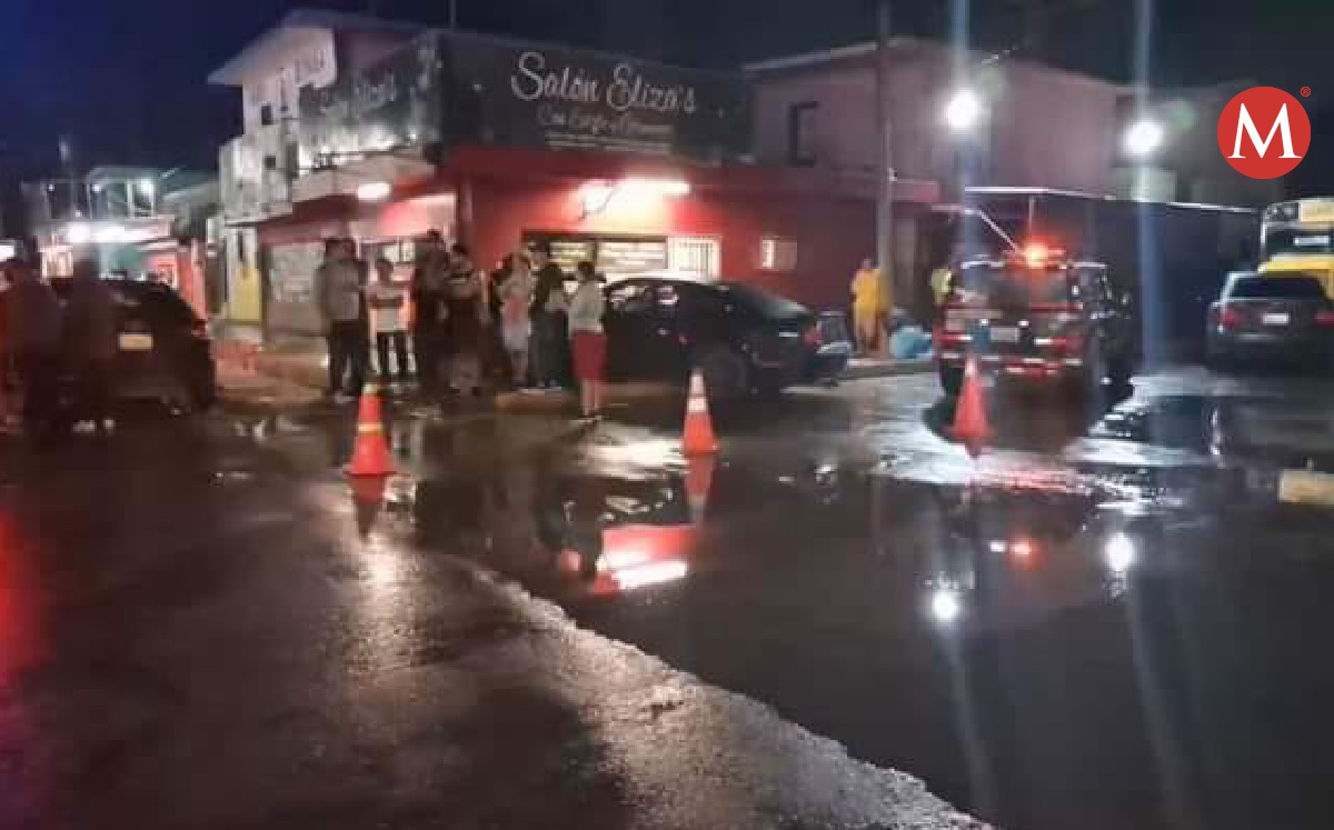 Celebración de Halloween deja como saldo dos personas lesionadas en Reynosa. (Raquel Vargas)