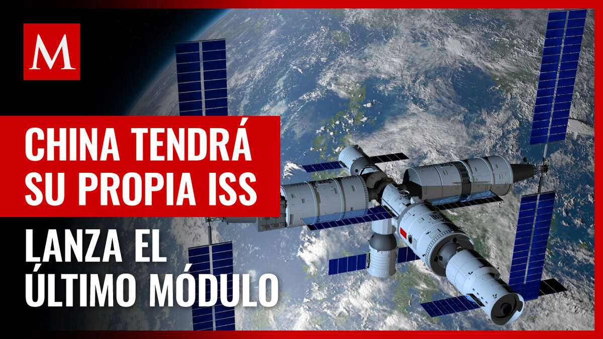 China lanza último módulo de su estación espacial.