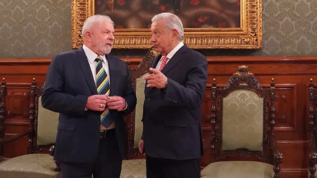 "Estoy feliz, feliz, feliz" dice AMLO por triunfo de Lula da Silva