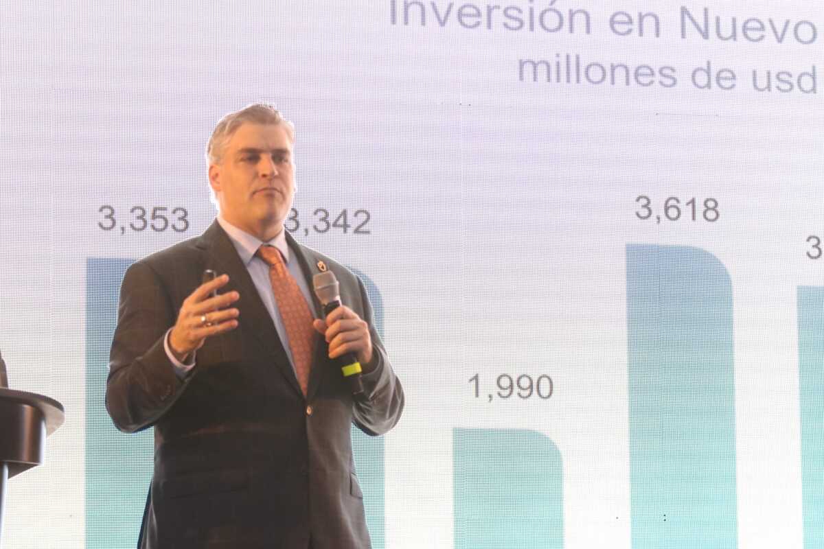Iván Rivas, secretarío de economía de NL. Foto: Raúl Palacios