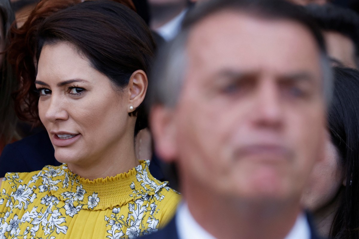 Michelle Bolsonaro, primera dama de Brasil. (Reuters)