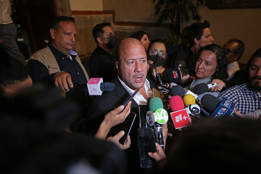 Presentará Enrique Alfaro su informe correspondiente a la seguridad (Fernando Carranza)