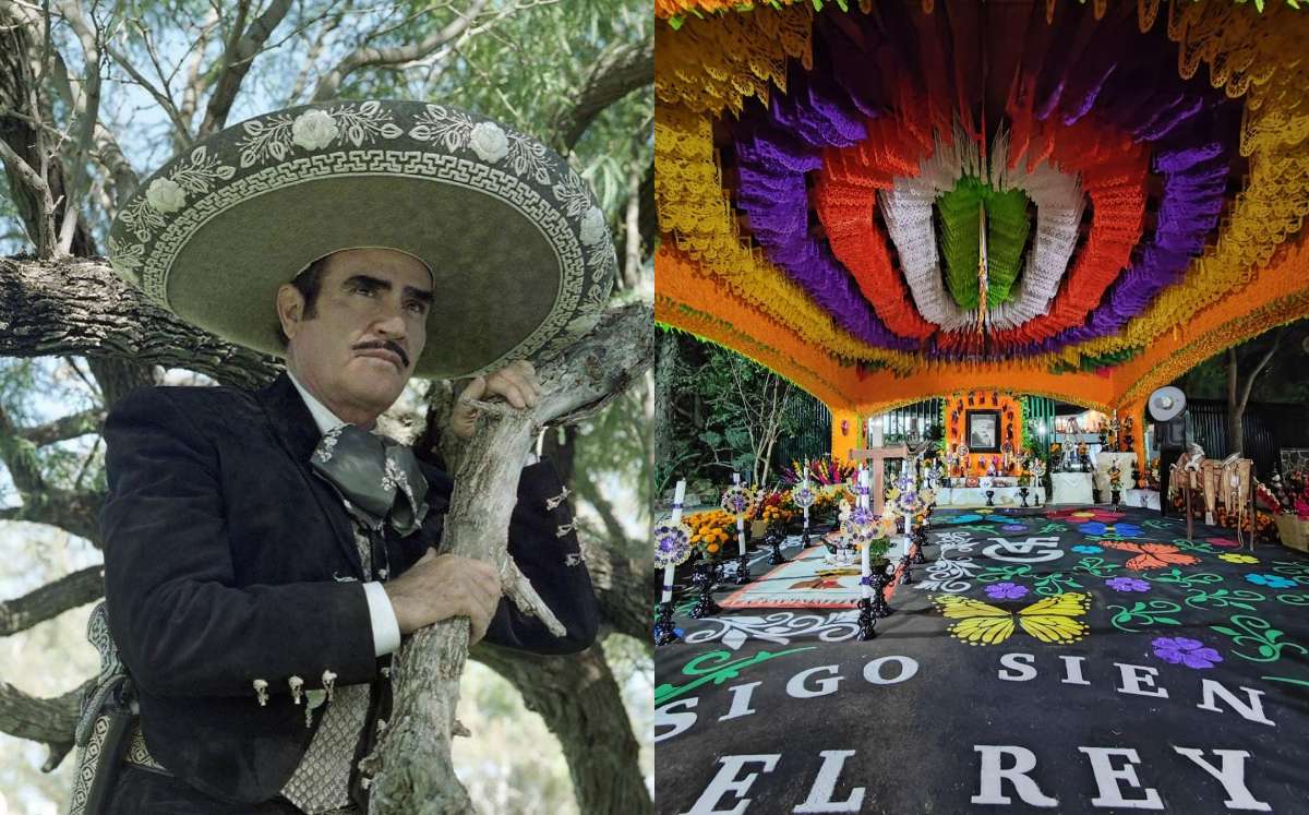 Rinden ofrenda a Vicente Fernández (Especial).