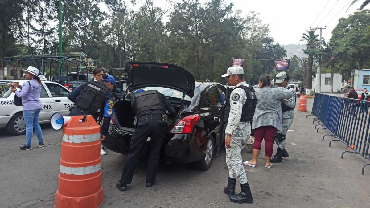 Agregó que se desplegaron en el dispositivo de seguridad casi 800 elementos.