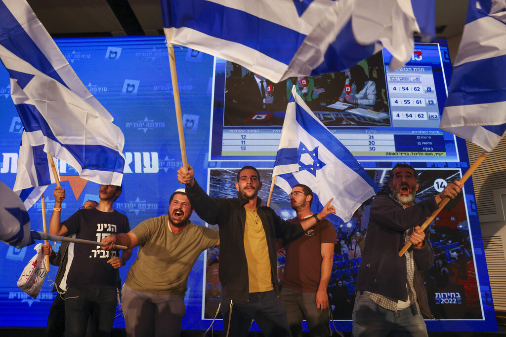 El Likud de Netanyahu obtuvo entre 30 y 31 escaños, de los 120 que cuenta la Kneset