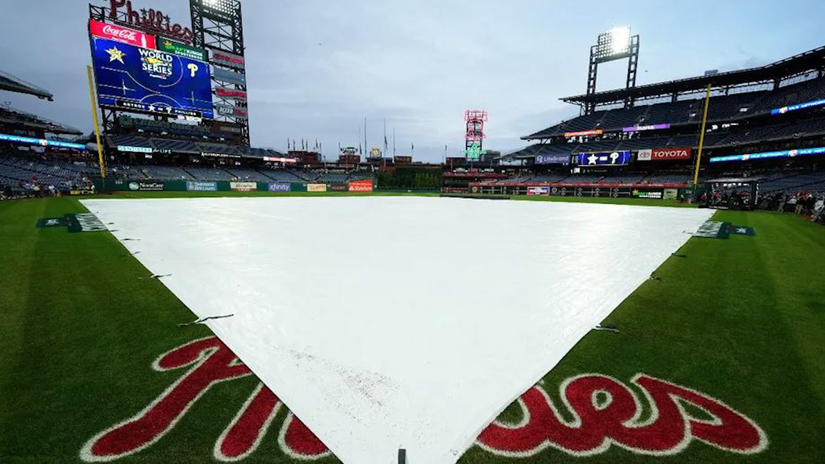 Lluvia impide juego 3 de la serie mundial