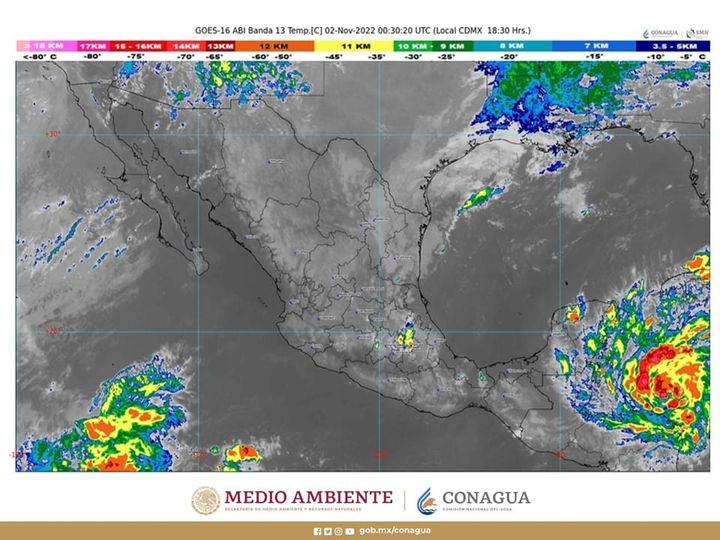 Piden a la población de Quintana Roo estar alertas. (Especial)