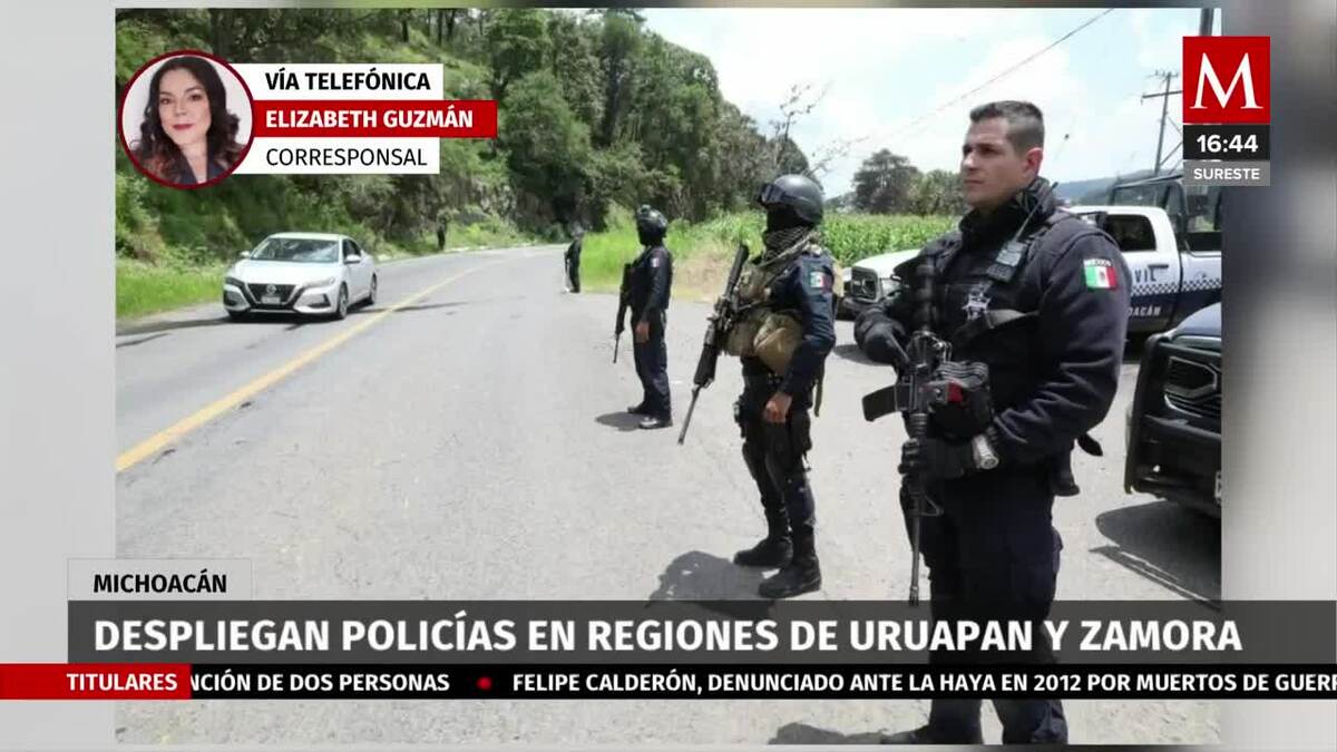 Por quema de vehículos, aumentan seguridad en Uruapan y Zamora