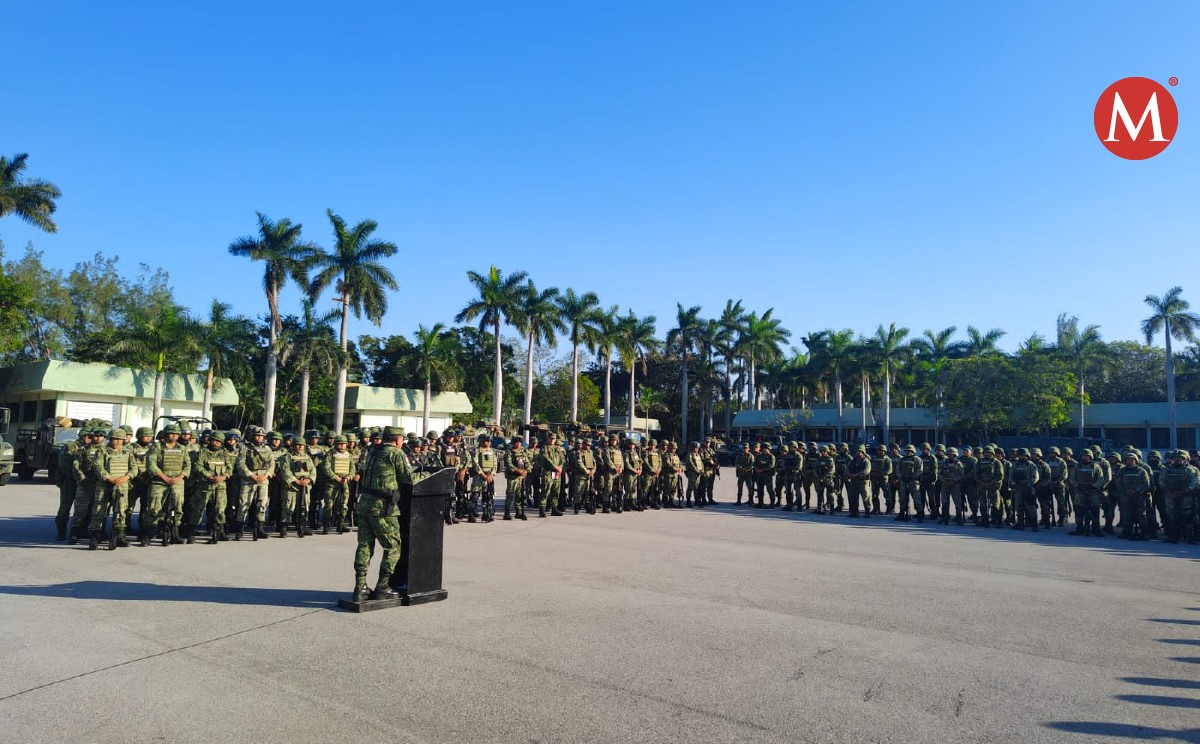 Refuerza seguridad en la frontera de Tamaulipas Ejército Mexicano y GN