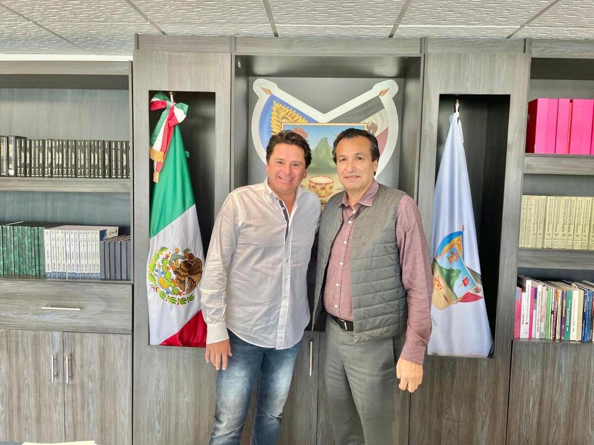 Álvaro Bardales se reunió con Cuauhtémoc Ochoa por estafa siniestra (Cortesía)