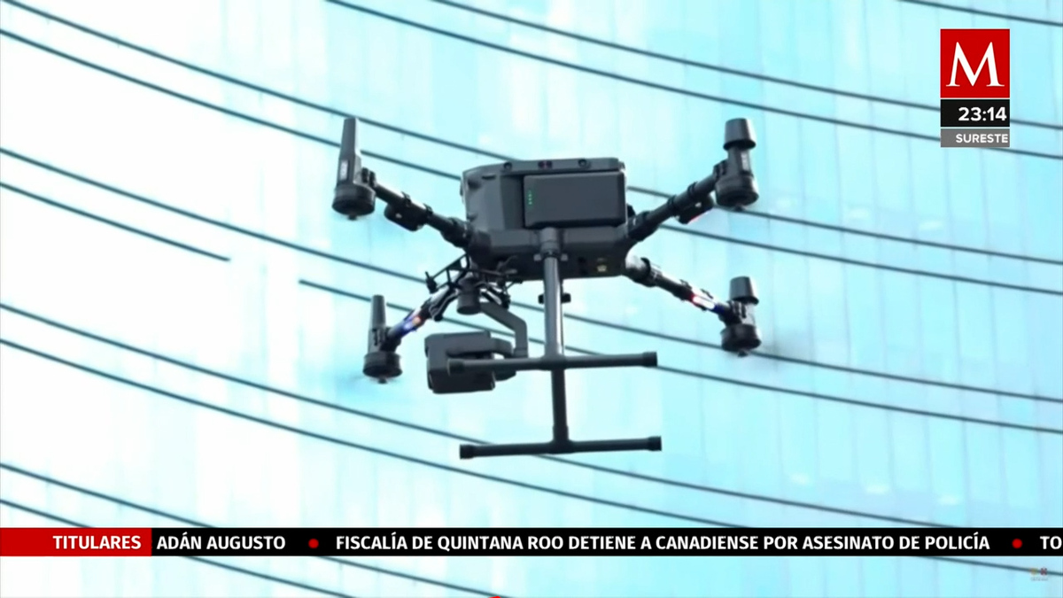 CdMx pone en operación 6 drones de la SSC para investigar delitos