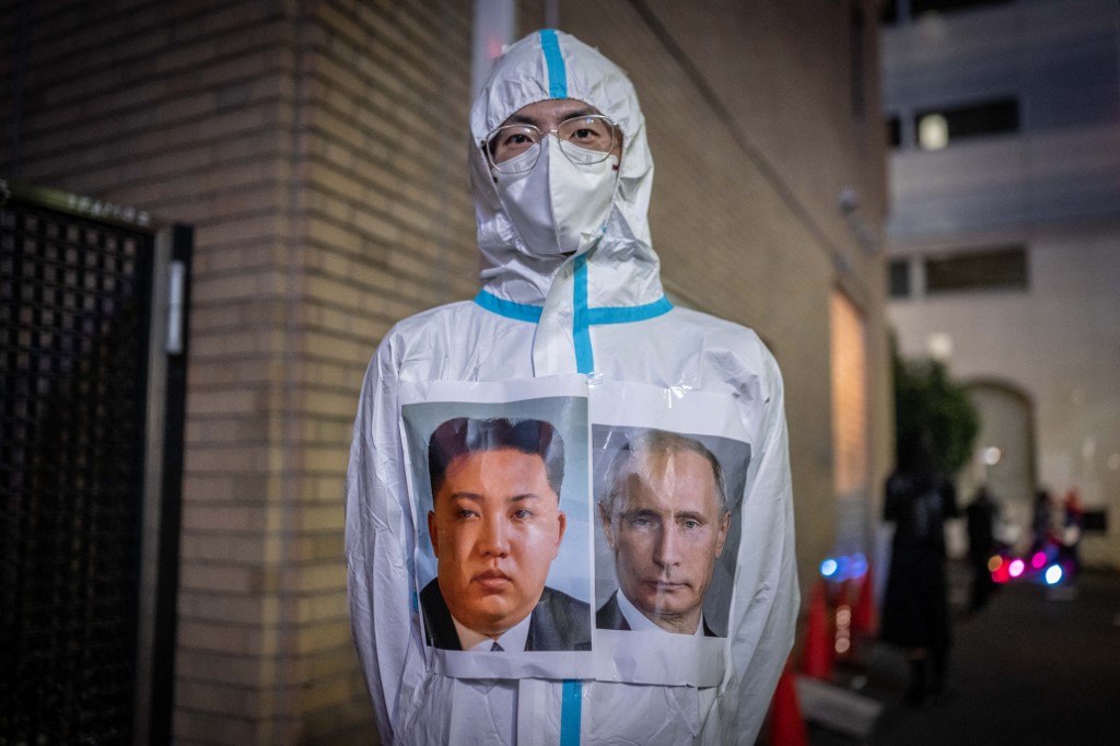 Estados Unidos ha estado acusando a Corea del Norte de enviar armas a Rusia. (AFP)