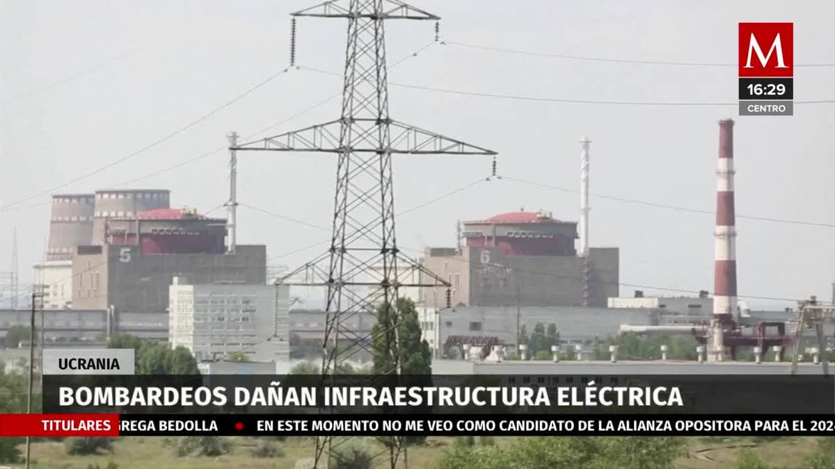 Bombardeos Rusos en la planta nuclear de Zaporiyia en Ucrania