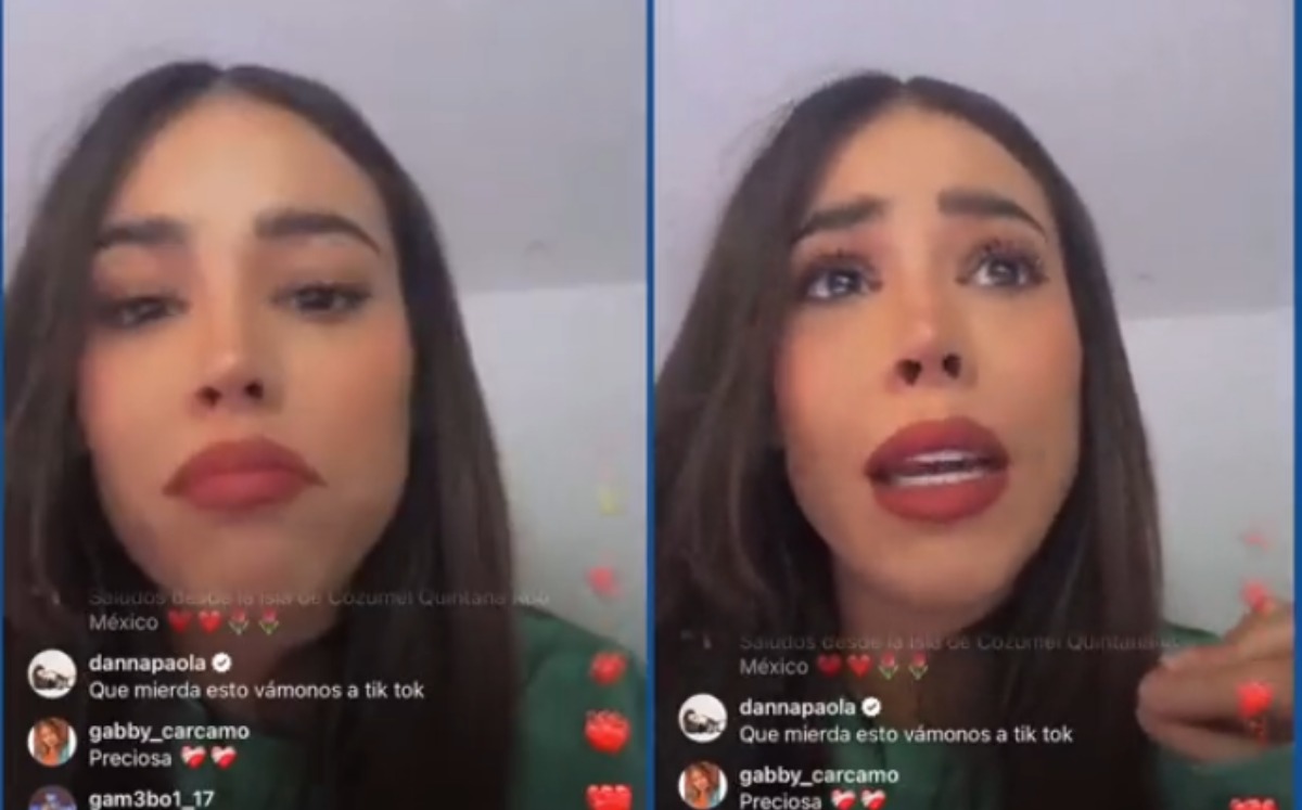 Danna Paola cancela inicio de gira | Captura