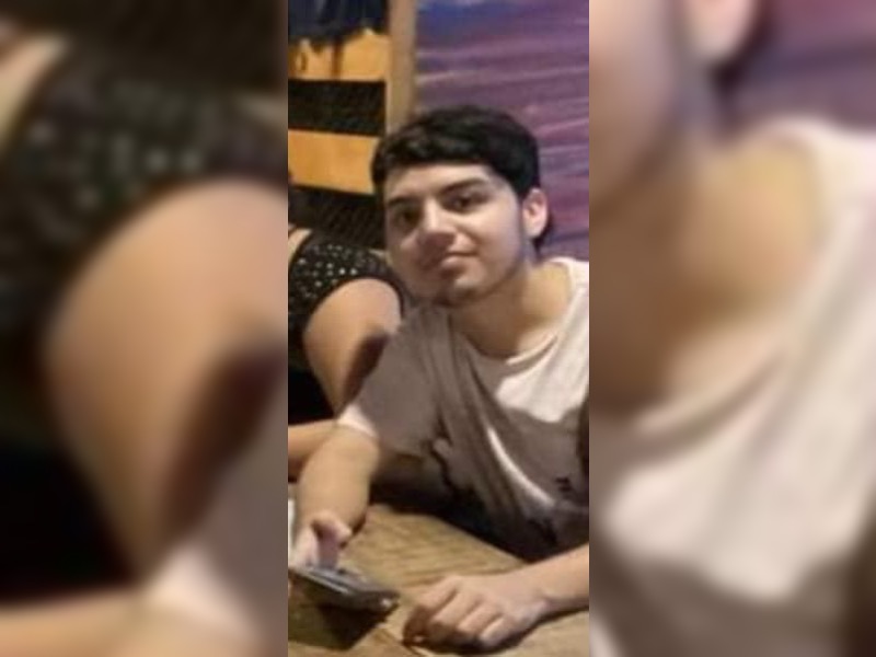 Iancarlo Silva Ortiz, de 20 años, desparecido en Baja California. (Especial)