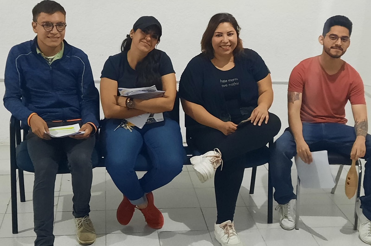 Integrantes de la compañía de teatro Tras-luz. (cortesía)