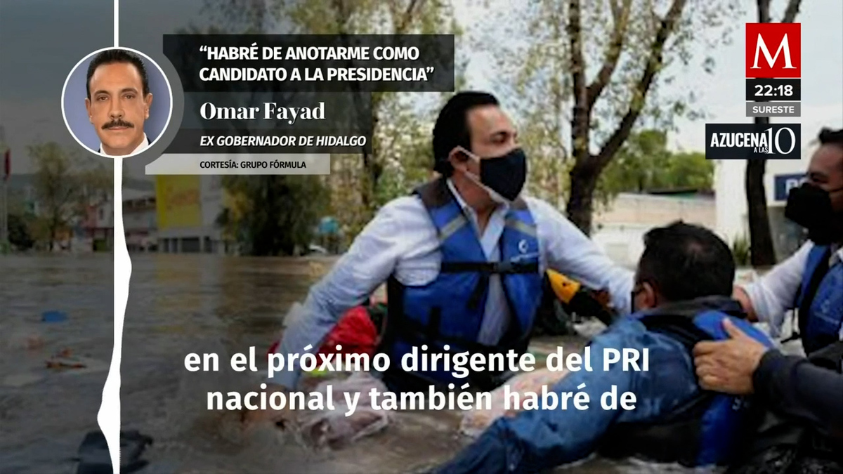 Omar Fayad buscará la presidencia del PRI y de México