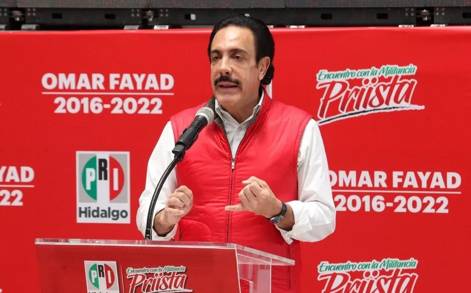 Omar Fayad se destapa para dirigencia nacional del PRI en 2024