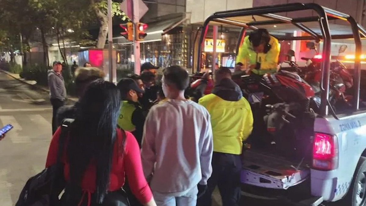 Policía de CdMx 'frena' Rodada del Terror y asegura más motocicletas