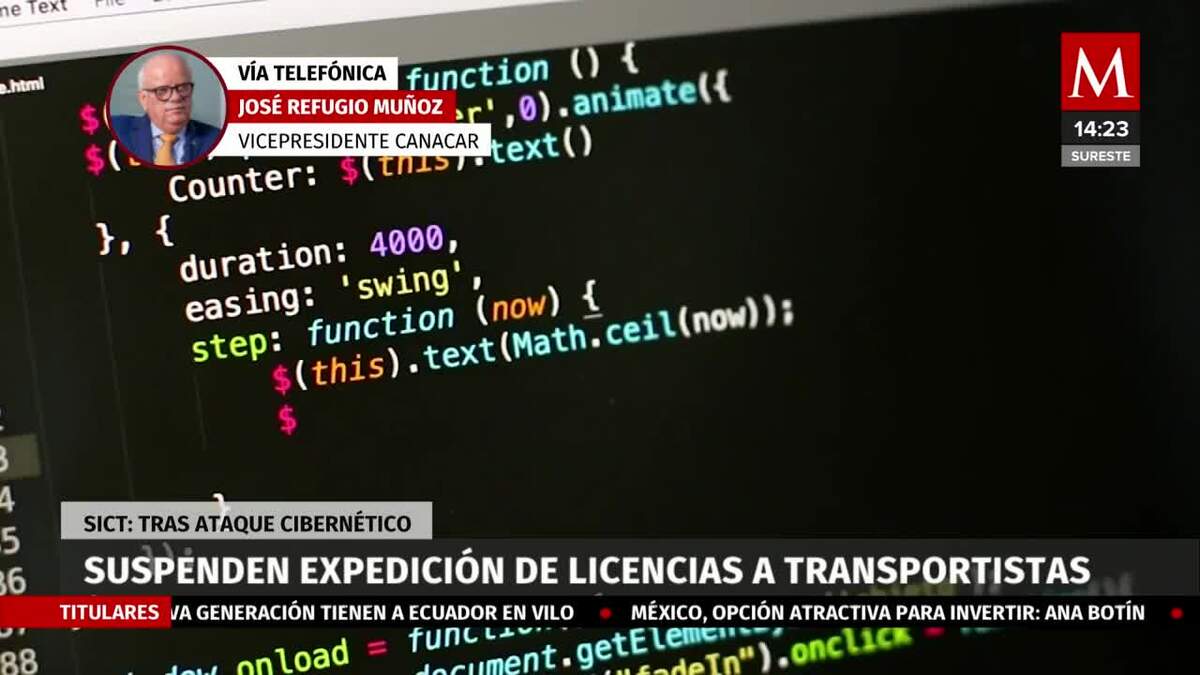 SICT suspende expediciones de licencias a transportistas