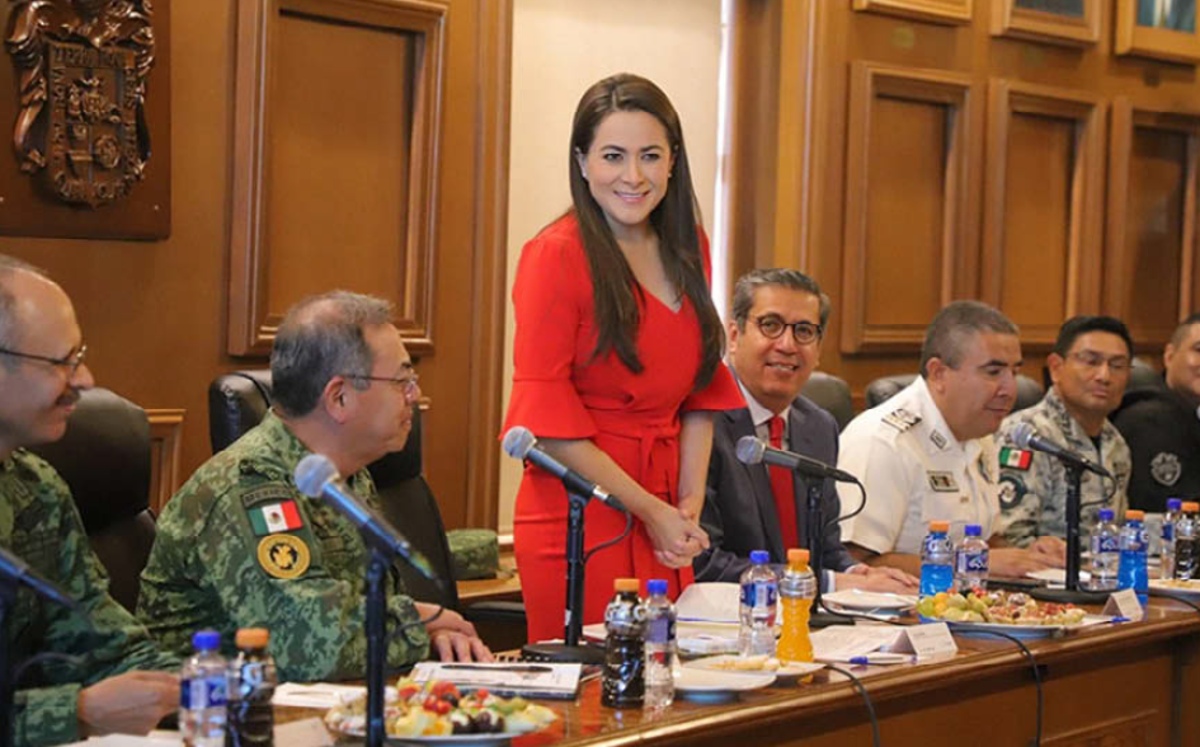 Tere Jiménez, gobernadora de Aguascalientes encabezó la reunión. | Especial