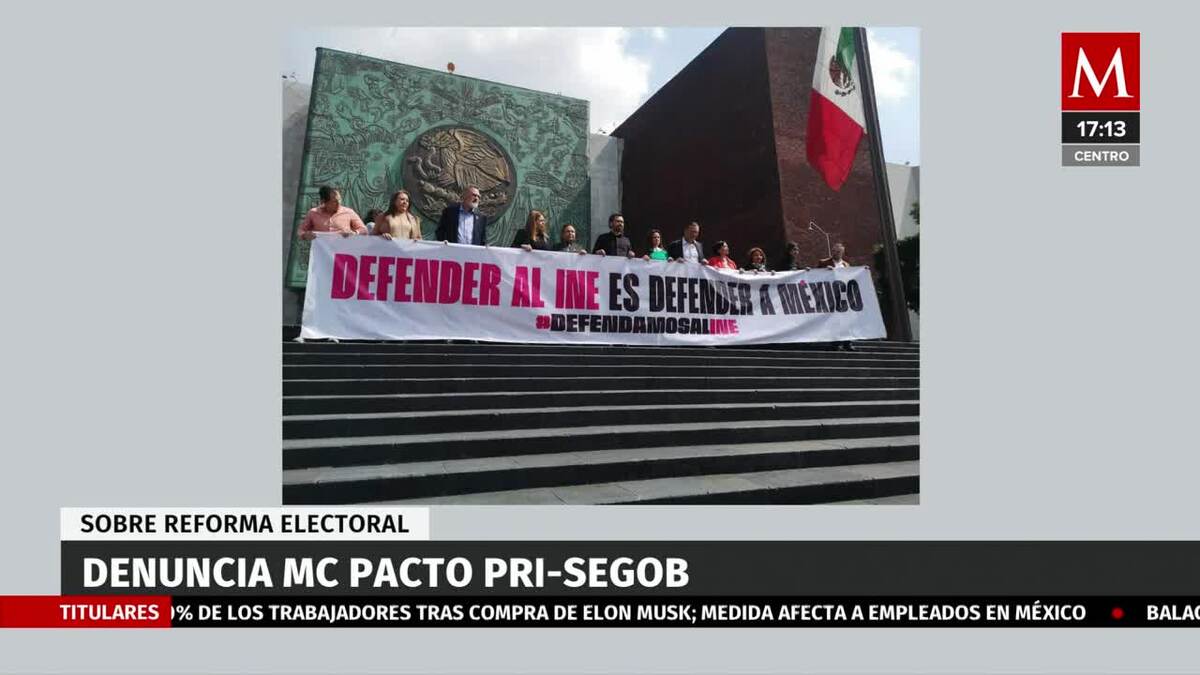 Álvarez Máynez llamó a un bloque legislativo en defensa del INE