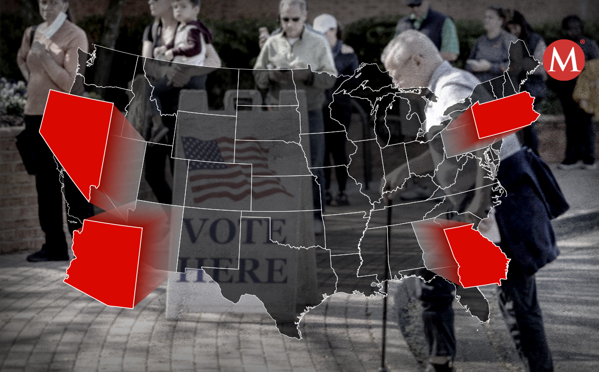 En los cuatro estados, también hay riesgo de que se elijan a políticos pro-Trump.
