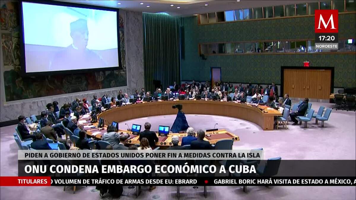 La ONU rechazó el bloqueo económico impuesto a Cuba
