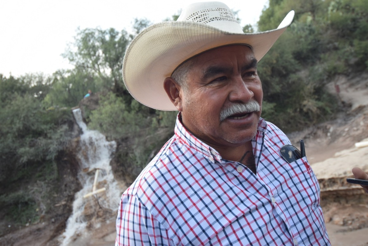 Tereso Reyes Ramírez, delegado auxiliar. (Francisco Villeda)