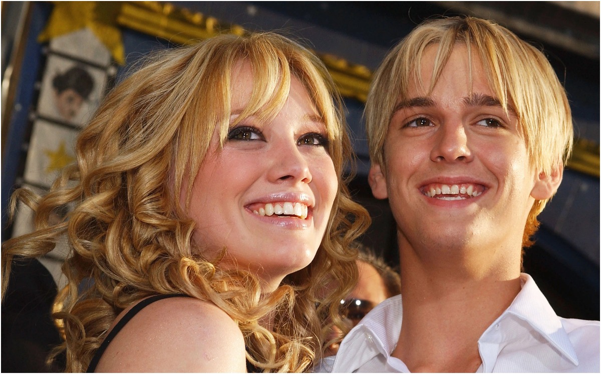 Hilary Duff y Aaron Carter