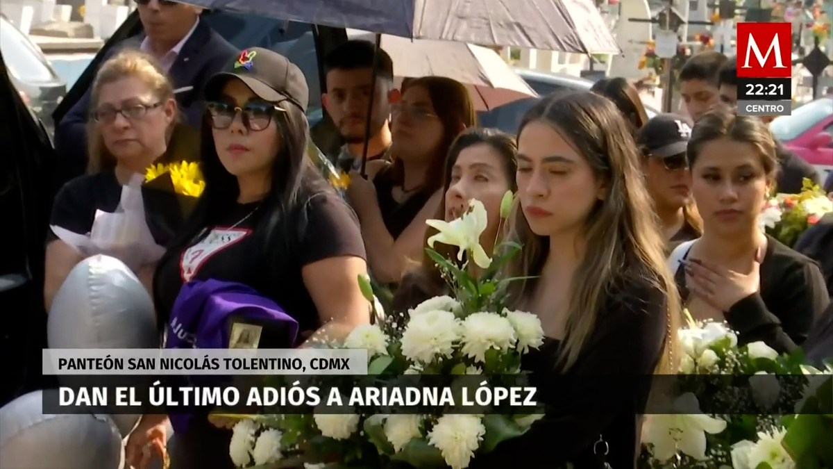 Familia de Ariadna realiza sepelio en Panteón Civil de Iztapalapa