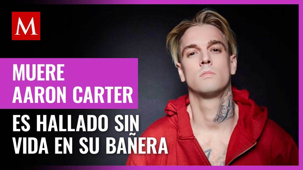 Murió Aaron Carter, hermano de Nick Carter de los Backstreet Boys