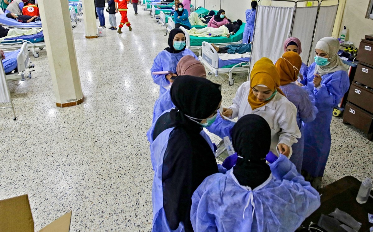 La situación en los hospitales del Líbano sigue analizada tras el cólera. | AFP
