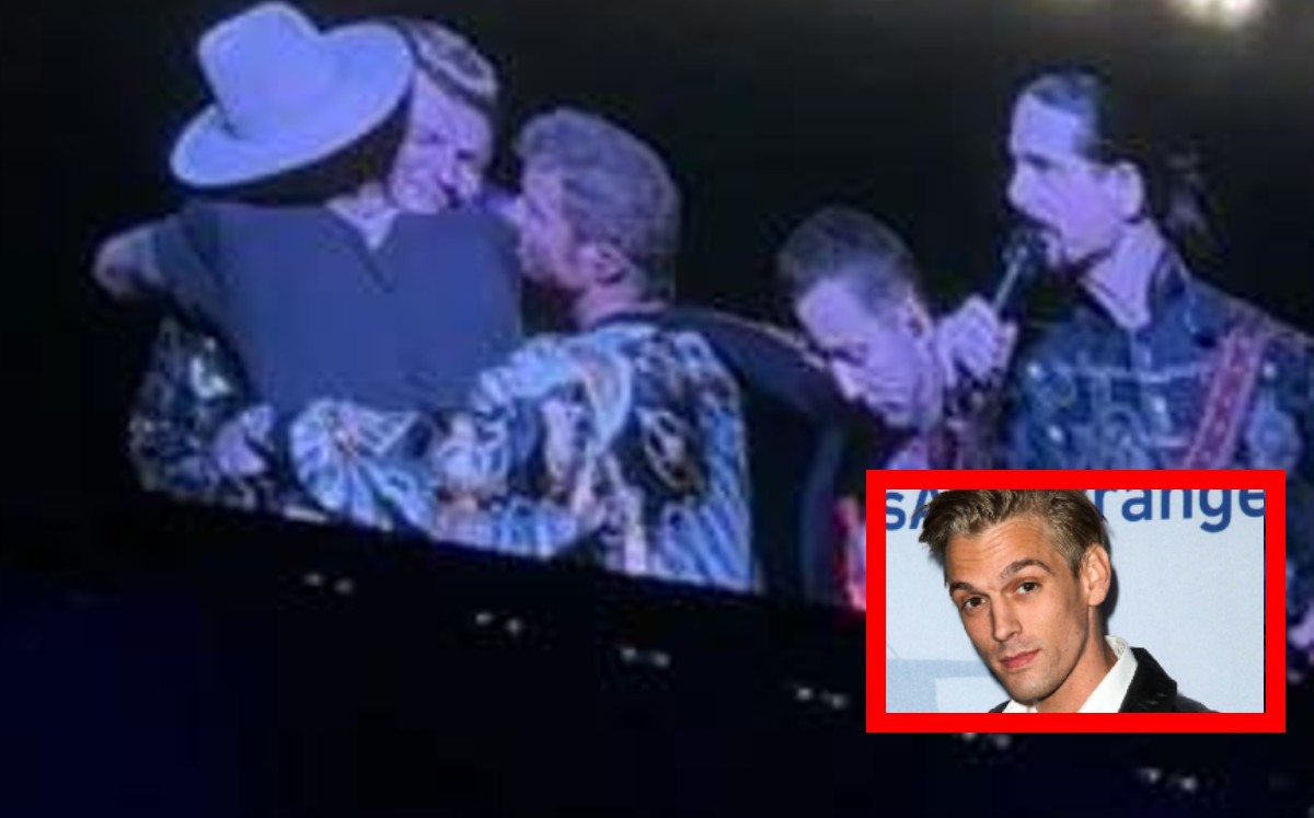 Así fue el emotivo momento durante el concierto | CAPTURA