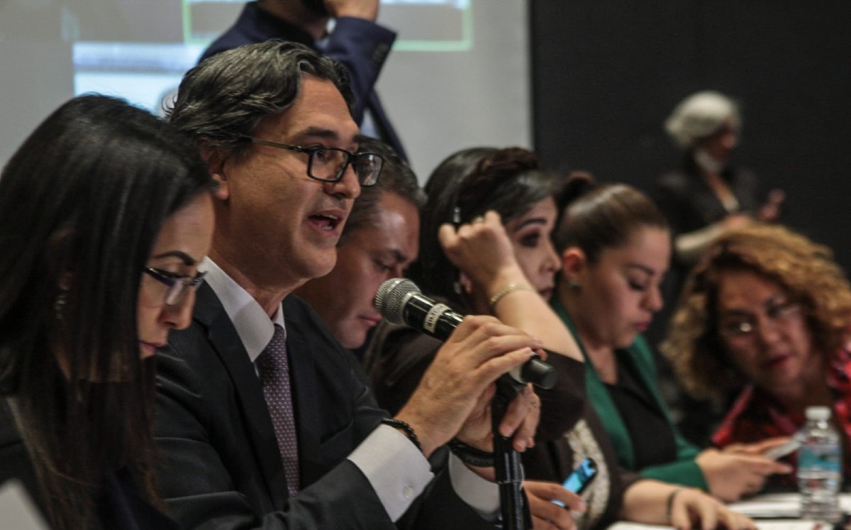 Comisión de San Lázaro reinicia reunión en sede alterna para discutir Presupuesto 2023. | Emiliano Molina