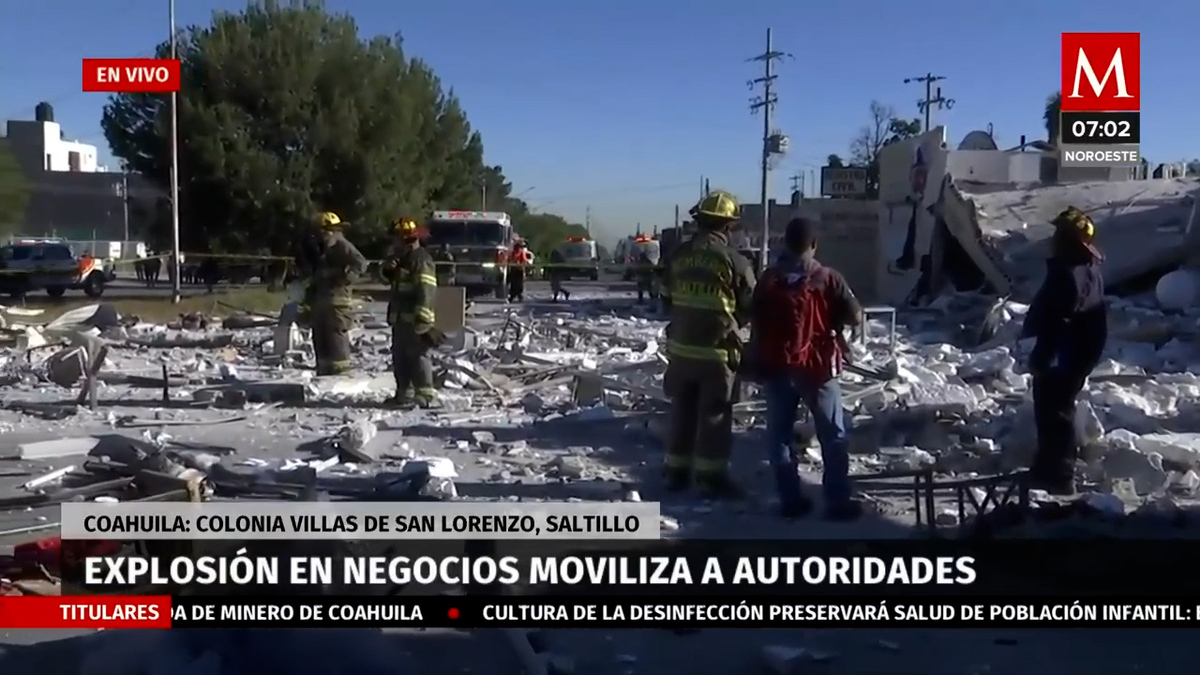 Explosión afecta negocios al sur de Saltillo, Coahuila Grupo Milenio