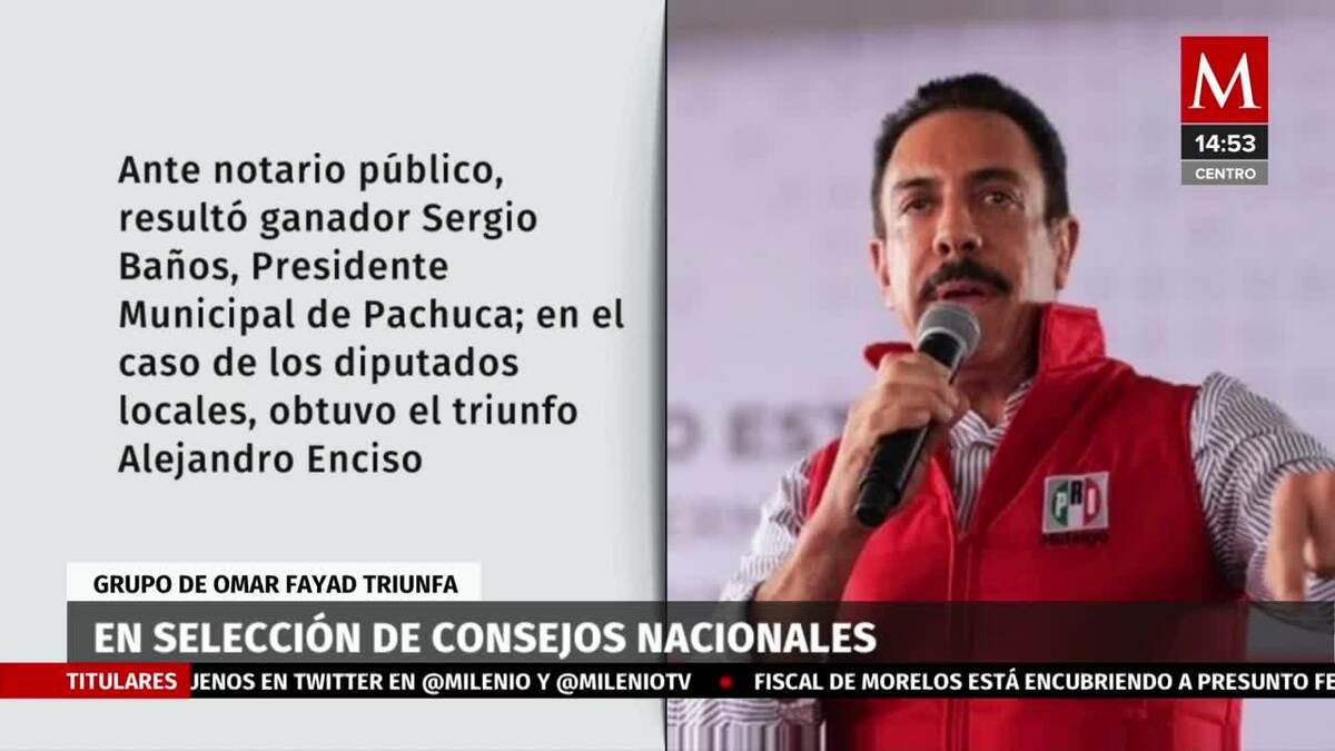 Grupo de Omar Fayad arrasa con espacios en Consejo Nacional del PRI