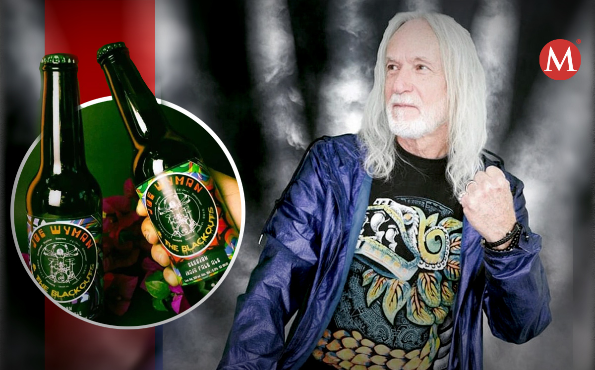 Joe Wyman presentó su cerveza en Pachuca. (Especial)