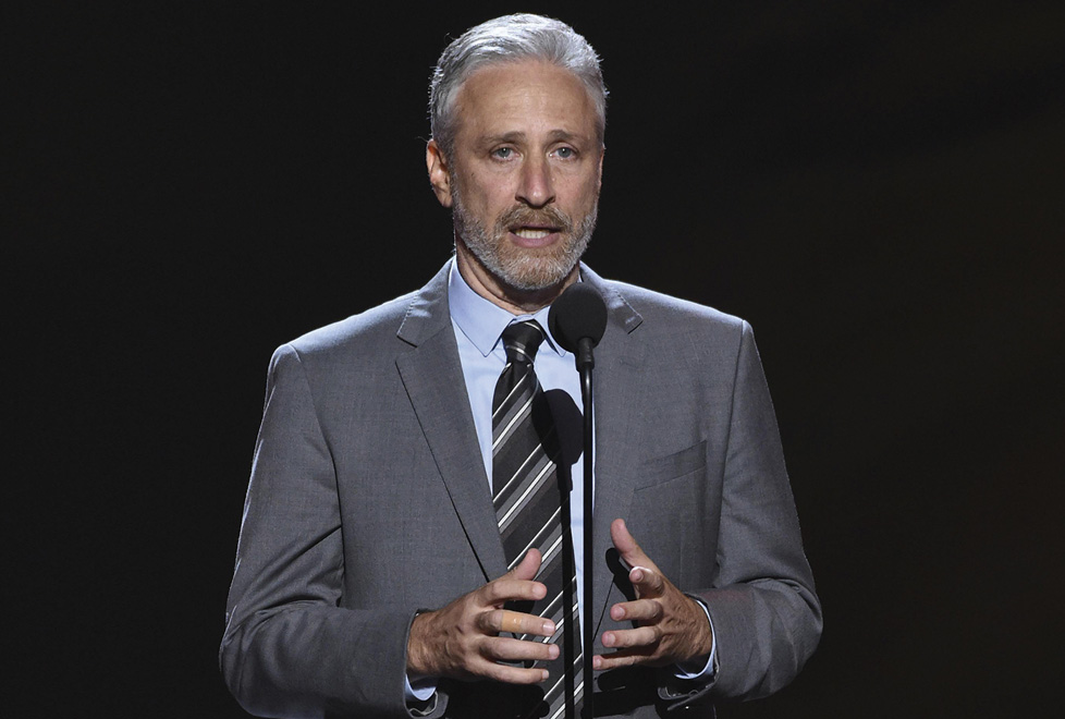 Jon Stewart, presentador de televisión de EU.