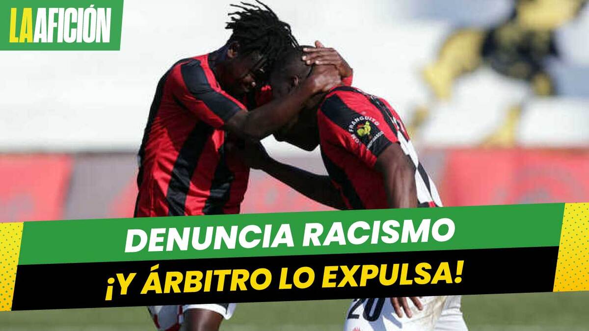 Jugador portugués se queja con el árbitro de racismo y es expulsado