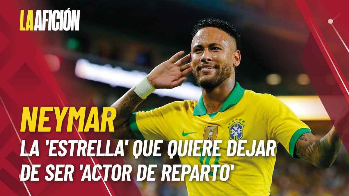 Neymar, la estrella de Brasil que busca dejar de ser actor de reparto