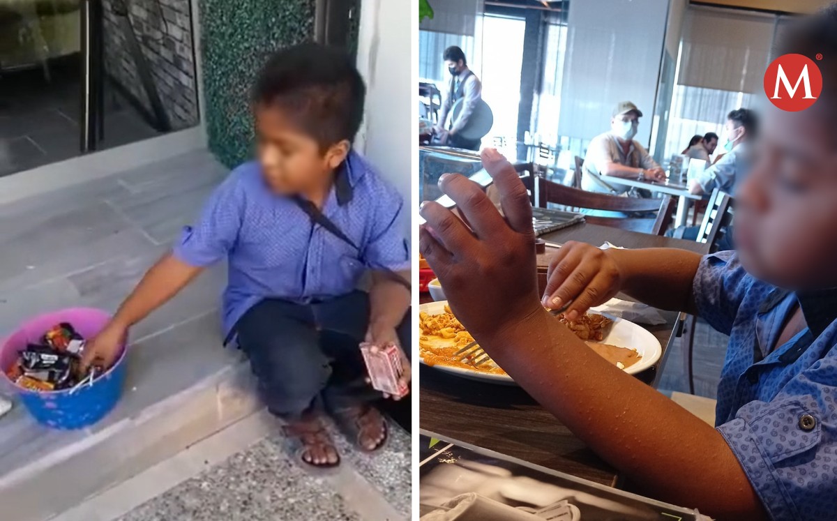 Niño de Reynosa se hace viral; es vendedor y tiene diabetes