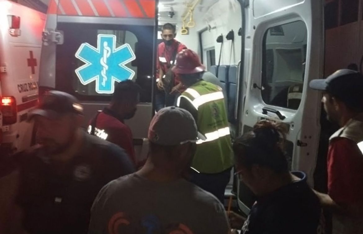 Las personas lesionadas fueron atendidas en diferentes nosocomios de la región. (Cortesía)
