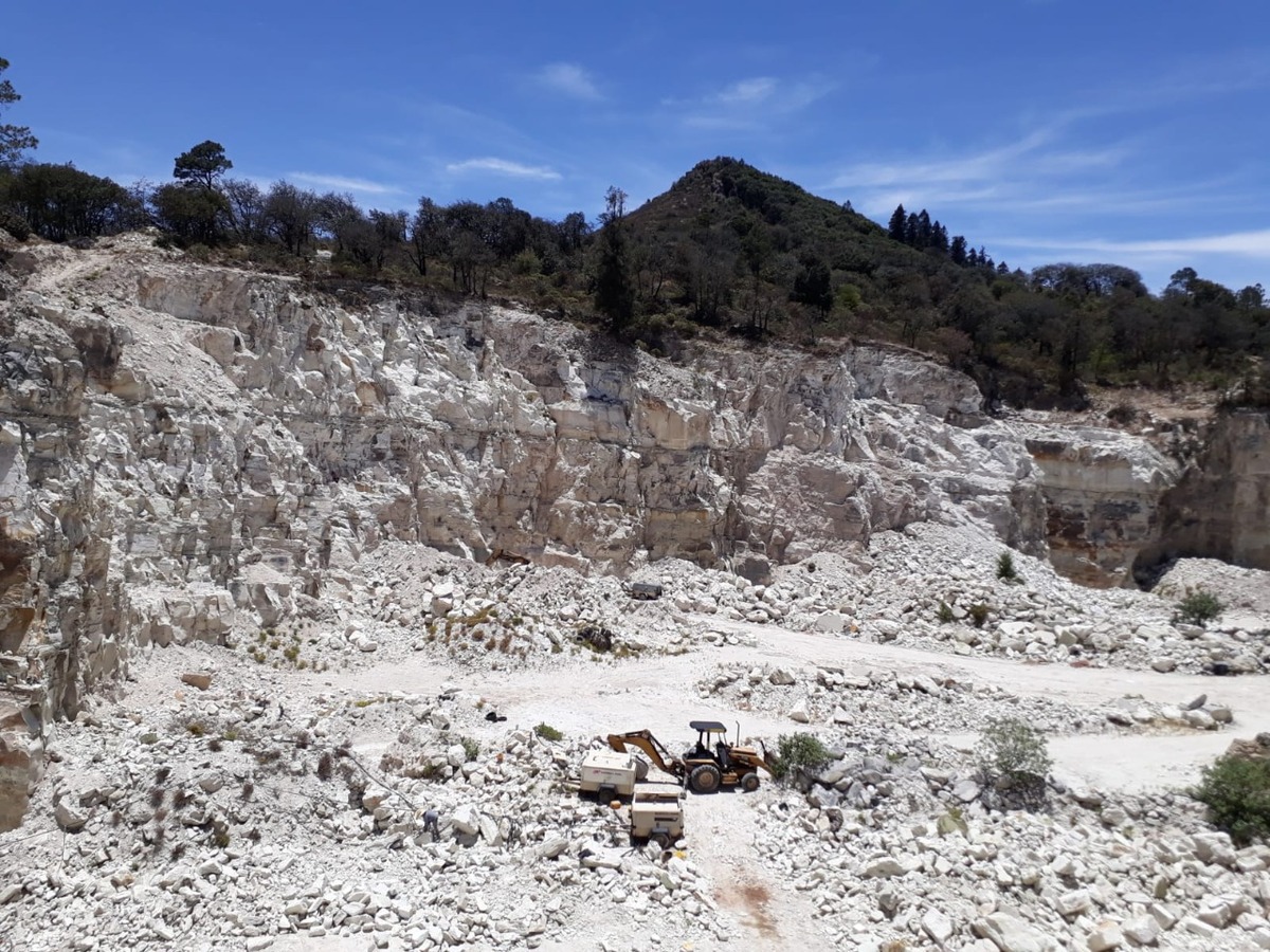 Esta piedra se extrae en el municipio de Mineral del Monte (Cortesía)