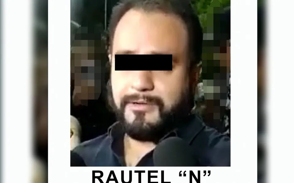 Rautel "N", sospechoso en caso Ariadna, se entrega en Monterrey